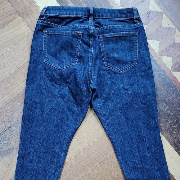 Michael Kors Dark Wash Izzy Skinny Jeans Size 6 Petite - Picture 11 of 16